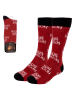 Lucky Socks Sokken "House of Dragon" rood/zwart