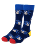 Lucky Socks Skarpety "Sonic" w kolorze granatowo-żółto-czerwonym