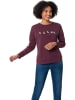 Heine Sweatshirt in Aubergine