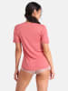KARI TRAA Functioneel wollen shirt "Lucie" roze