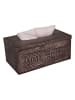Anticline Pojemnik w kolorze brązowym na chusteczki - 26,5 x 11,5 x 15,5 cm