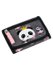 BAAGL Geldbörse "Panda" in Grau/ Rosa