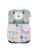 BAAGL Schooltas "Zippy Bunny" grijs/lichtroze