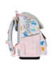 BAAGL Schulranzen "Zippy Bunny" in Grau/ Rosa