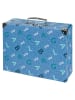 BAAGL Aufbewahrungskoffer "Logo" in Blau - (L)32,5 x (B)10,5 x (H)26 cm