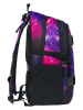 BAAGL 3-delige schooltasset "Galaxy" paars/roze/blauw