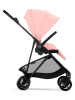 Cybex Spacerówka "Melio Carbon" w kolorze jasnoróżowym