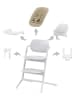 Cybex 4in1-Hochstuhl "Lemo" in Weiß/ Beige