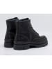 Replay Leren boots zwart