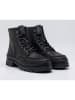 Replay Leder-Boots in Schwarz