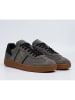 Replay Leder-Sneakers in Grau/ Schwarz