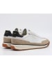 Replay Leren sneakers wit/beige