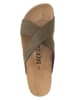 BACKSUN Pantoletten "Milano" in Khaki