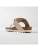 BACKSUN Zehentrenner "Carlita" in Beige