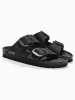 BACKSUN Klapki "Londrina" w kolorze czarnym