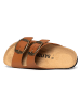 BAYTON Klapki "Alicante" w kolorze jasnobrązowym