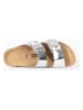 Sunbay Pantoletten "Trefle" in Silber