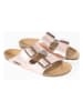 Sunbay Pantoletten "Trefle" in Roségold