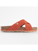 Sunbay Leder-Pantoletten "Broome" in Orange