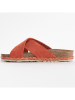 Sunbay Leder-Pantoletten "Broome" in Orange
