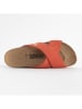 Sunbay Leder-Pantoletten "Broome" in Orange