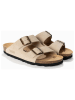 Sunbay Leder-Pantoletten "Trefle" in Beige