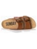 Sunbay Pantoletten "Trefle" in Camel
