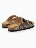 Sunbay Pantoletten "Trefle" in Beige/ Braun