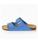 Sunbay Leder-Pantoletten "Trefle" in Hellblau