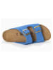 Sunbay Leder-Pantoletten "Trefle" in Hellblau