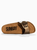 Sunbay Pantoletten "Jasmin" in Gold
