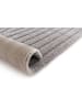 bobochic Kurzflor-Teppich "Herve" in Grau