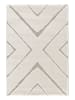 bobochic Hochflor-Teppich "Rachida" in Beige