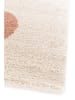 bobochic Hochflor-Teppich "Adeline" in Gelb/ Rosa/ Creme