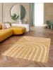 bobochic Hochflor-Teppich "Aurelie" in Gelb