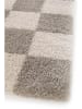 bobochic Hochflor-Teppich "Blitz" in Taupe