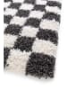 bobochic Hoogpolig tapijt "Damien" zwart