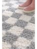 bobochic Hochflor-Teppich "Damien" in Grau