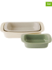 BergHOFF 3-delige set: ovenschalen "Balance" crème/groen