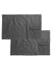 BergHOFF 2-delige set: placemats grijs - (L)55 x (B)35 cm