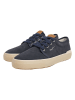 Pepe Jeans FOOTWEAR Skórzane sneakersy "Ben Low" w kolorze granatowym