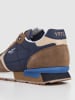 Pepe Jeans FOOTWEAR Sneakers "Brit Colors" lichtbruin/donkerblauw