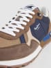 Pepe Jeans FOOTWEAR Sneakers "Brit Colors" lichtbruin/donkerblauw