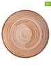 Villa d´Este 6er-Set: Speiseteller "Baita" in Hellbraun - Ø 27 cm