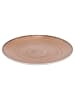 Villa d´Este 6er-Set: Speiseteller "Baita" in Hellbraun - Ø 27 cm