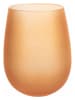 Villa d´Este 6er-Set: Gläser "Happy Hour" in Hellbraun/ Beige/ Gelb - 500 ml
