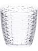 Villa d´Este 6er-Set: Wassergläser "Geometric" in Transparent - 380 ml