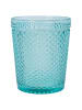 Villa d´Este 6er-Set: Gläser "Honey" in Blau/ Transparent - 300 ml