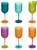 Villa d´Este 6er-Set: Weingläser "Shock" in Bunt - 450 ml