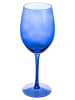Villa d´Este 6er-Set: Gläser "Happy Hour" in Blau/ Transparent/ Türkis - 550 ml